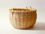 Small Collectible Corn Basket, brown ash - Stephen Zeh Basketmaker